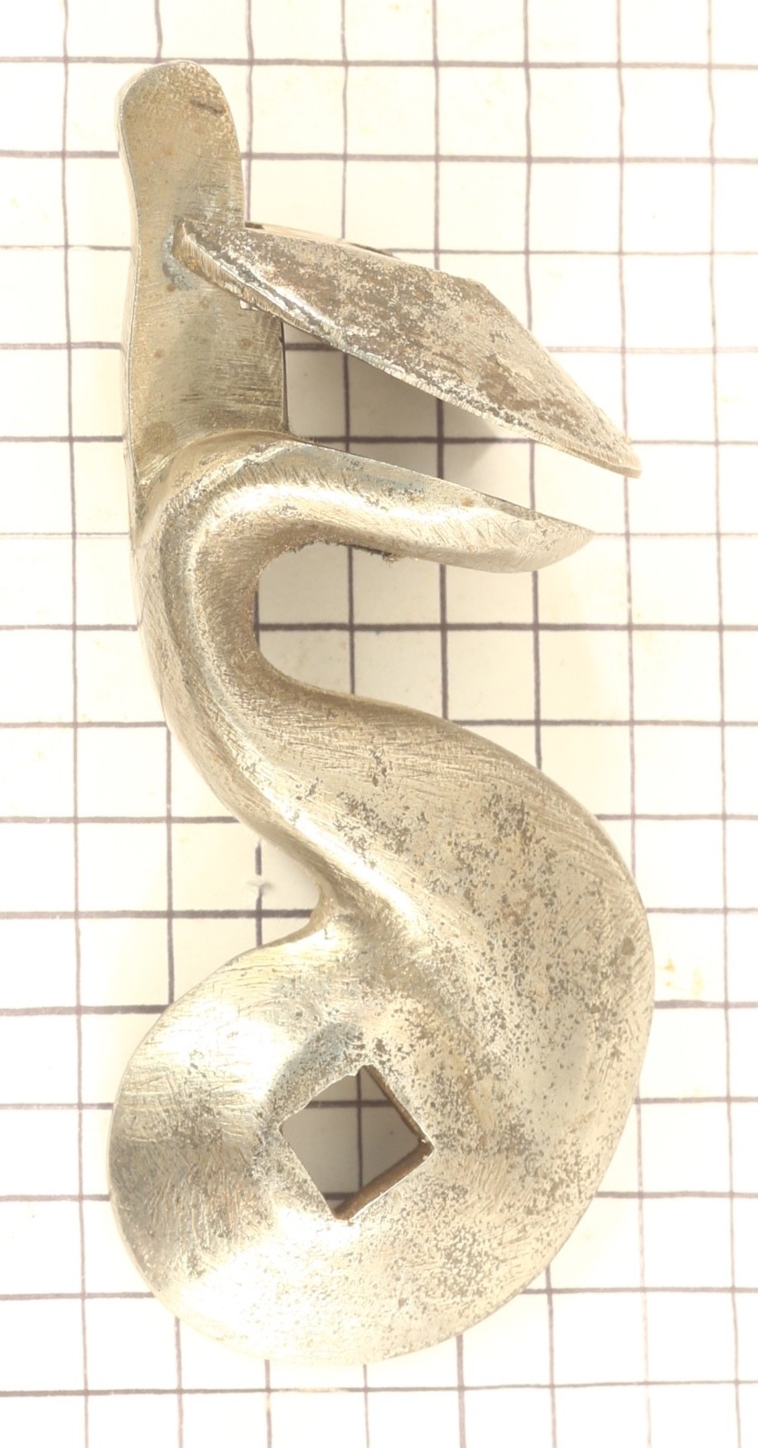 early flintlock hammer (cock) with top jaw 108