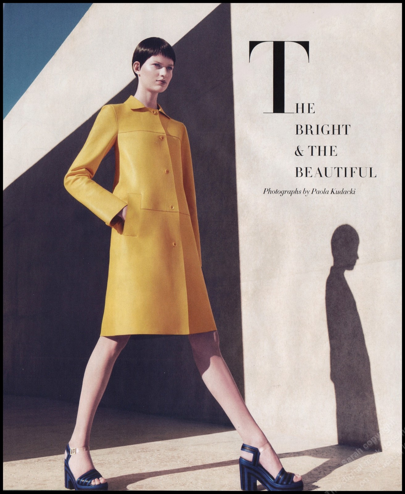 High Heels Magazine Print Ad Women Fashion Long Legs shoes 2013-12B