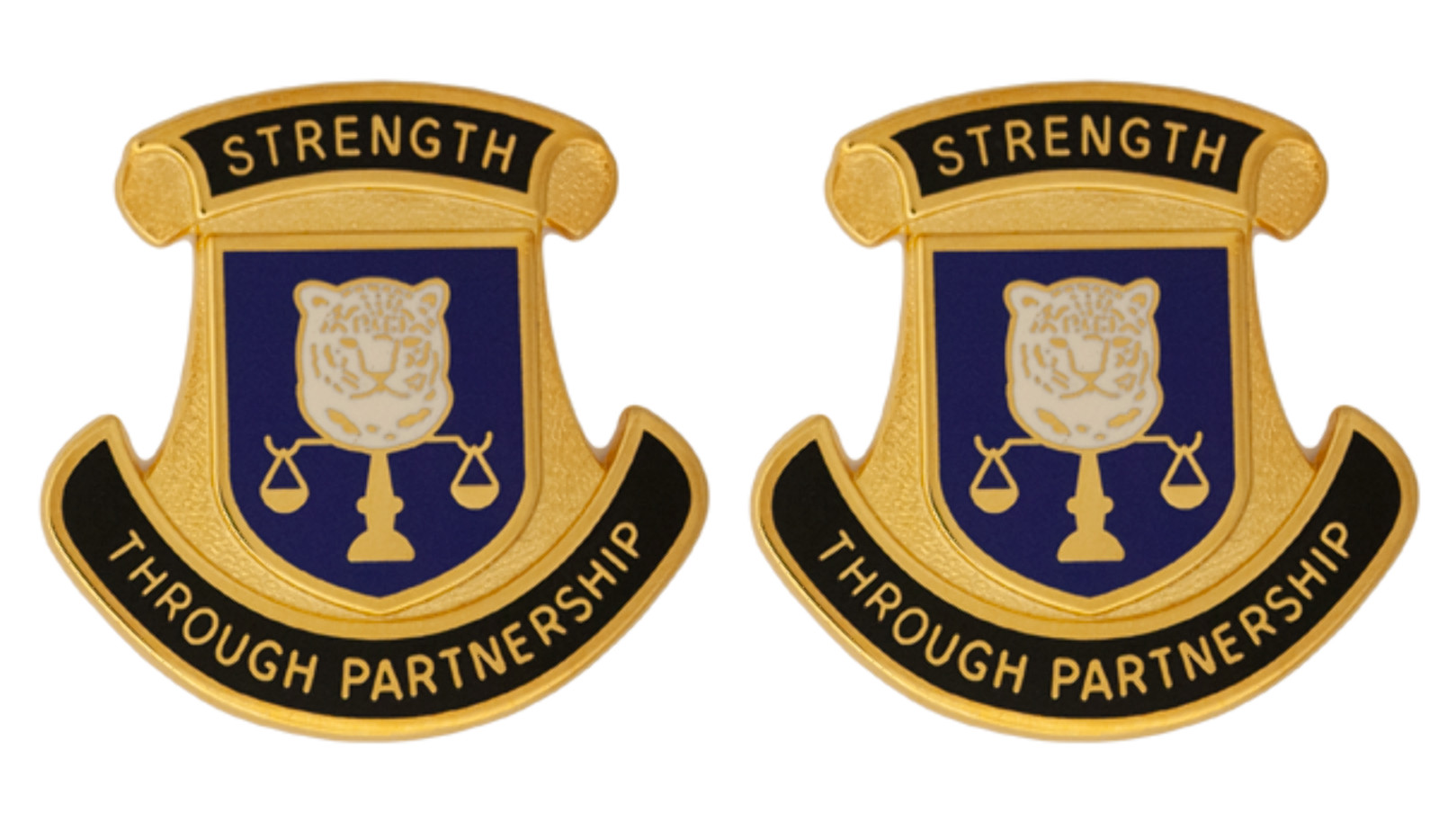 Combined Security Transition Command Afghanistan Unit Crest DUI - 1 PAIR - STREN