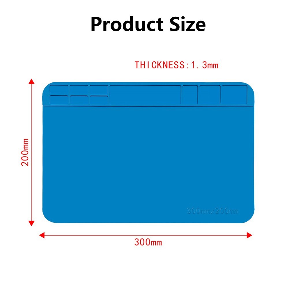 Practical 30x20cm Soldering Work Mat Suitable for All Electronics Projects