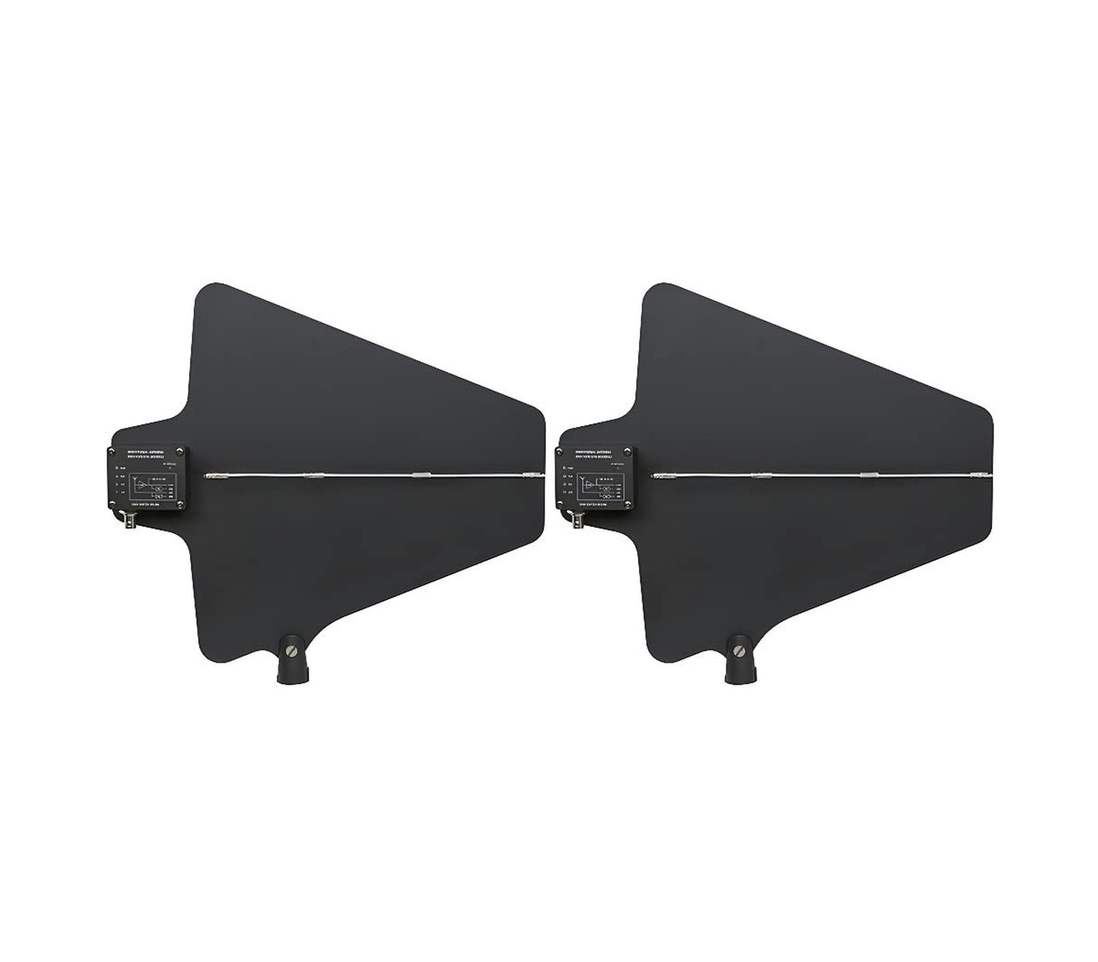 2 PCS UHF Active Directional Antenna Paddle with Gain Switch for Antenna Dist...