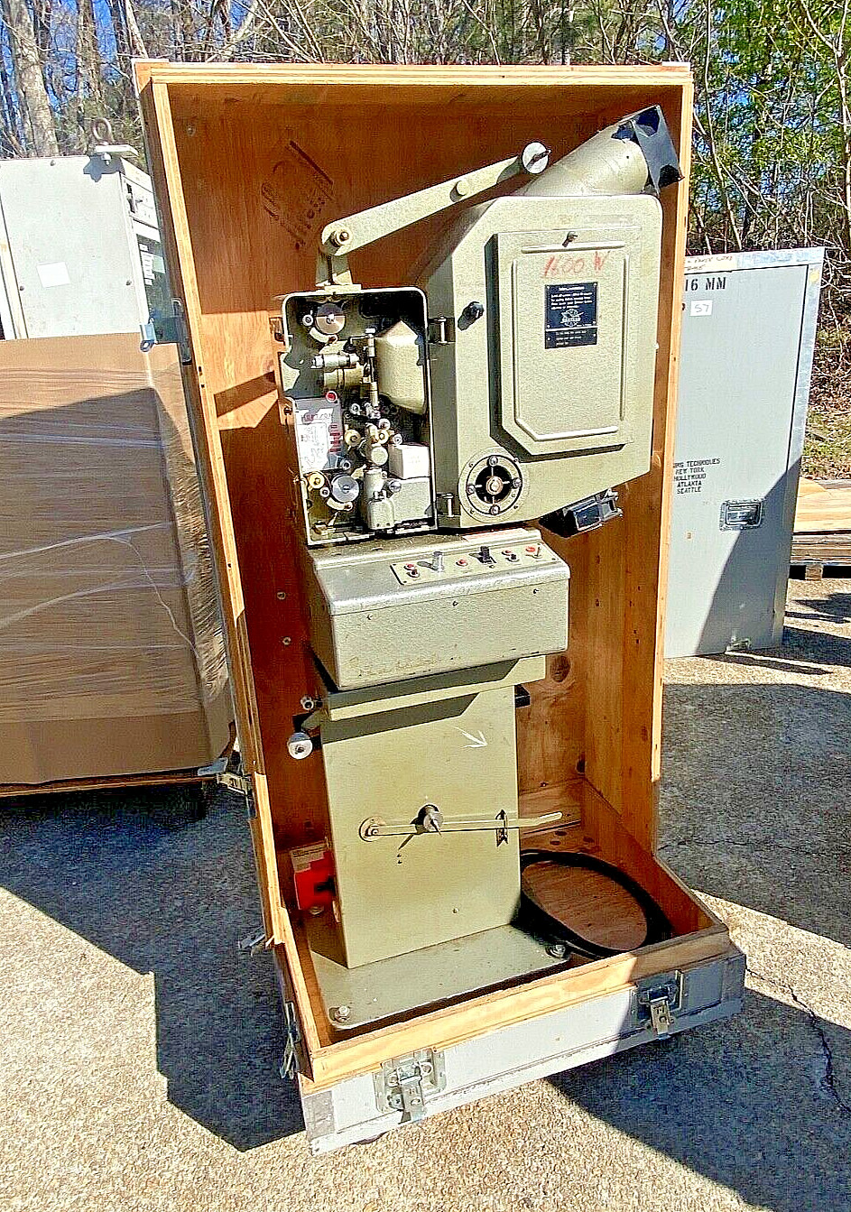 Hortson Model G. 16mm Sound projector w/ 1600 Watt Xenon & PS