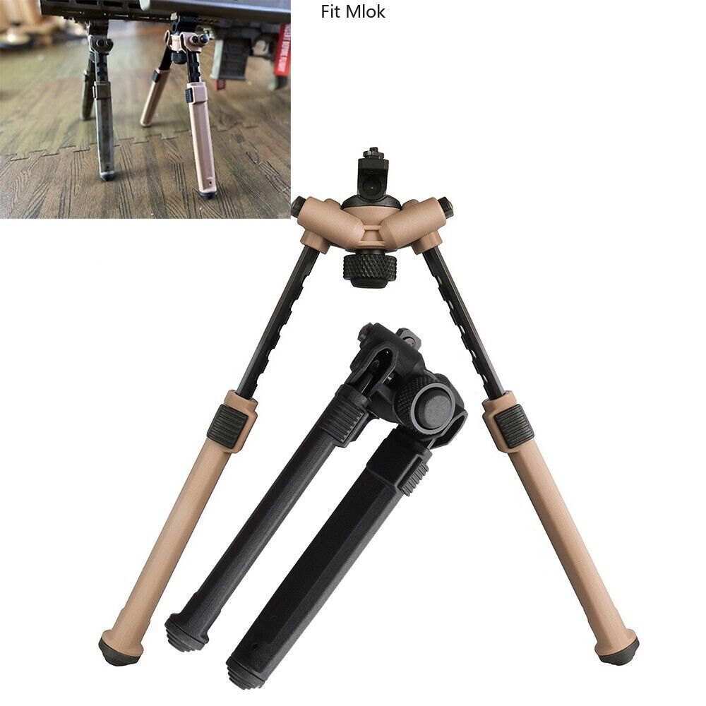 MGP Style Bipod Mount Adjustable for MloC Rail Mount Aluminum Polymer