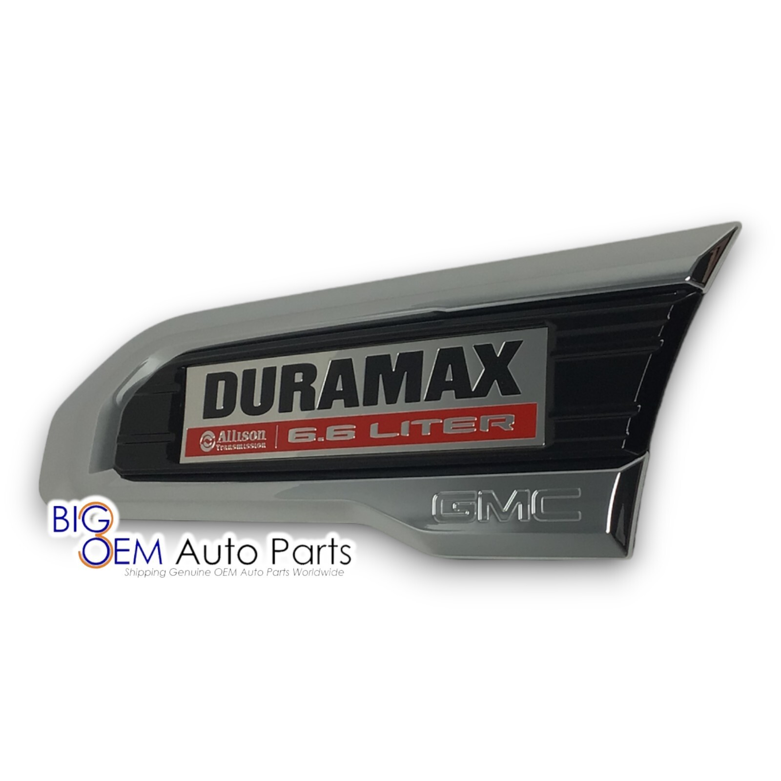 2020 - 2023 GMC Sierra 2500 3500 Duramax 6.6L Driver Side Fender Vent Emblem OEM