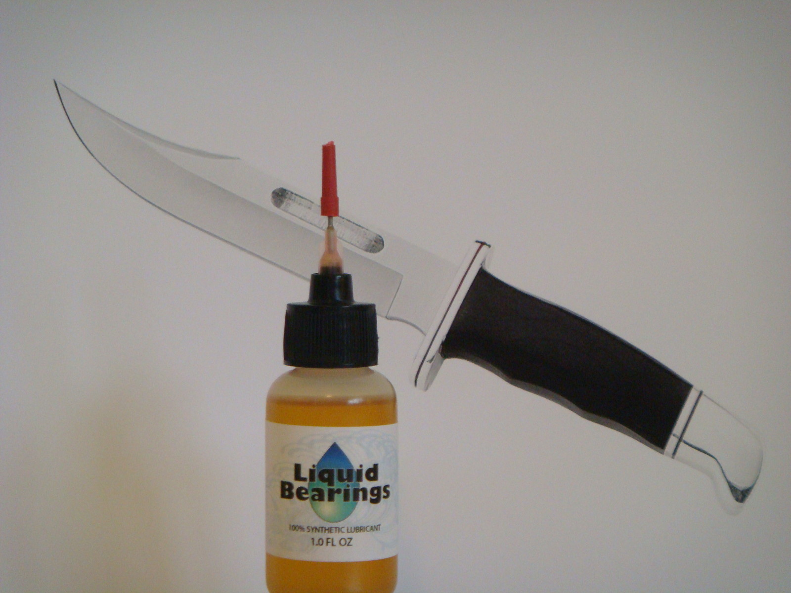 Liquid Bearings, BEST 100%-synthetic oil for Schrade or any knives, READ THIS
