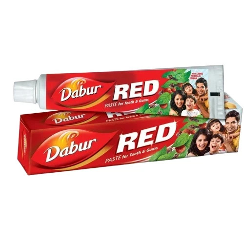 Dabur Red Ayurvedic Toothpaste-200g Herbal Oral Care with Mint & Clove