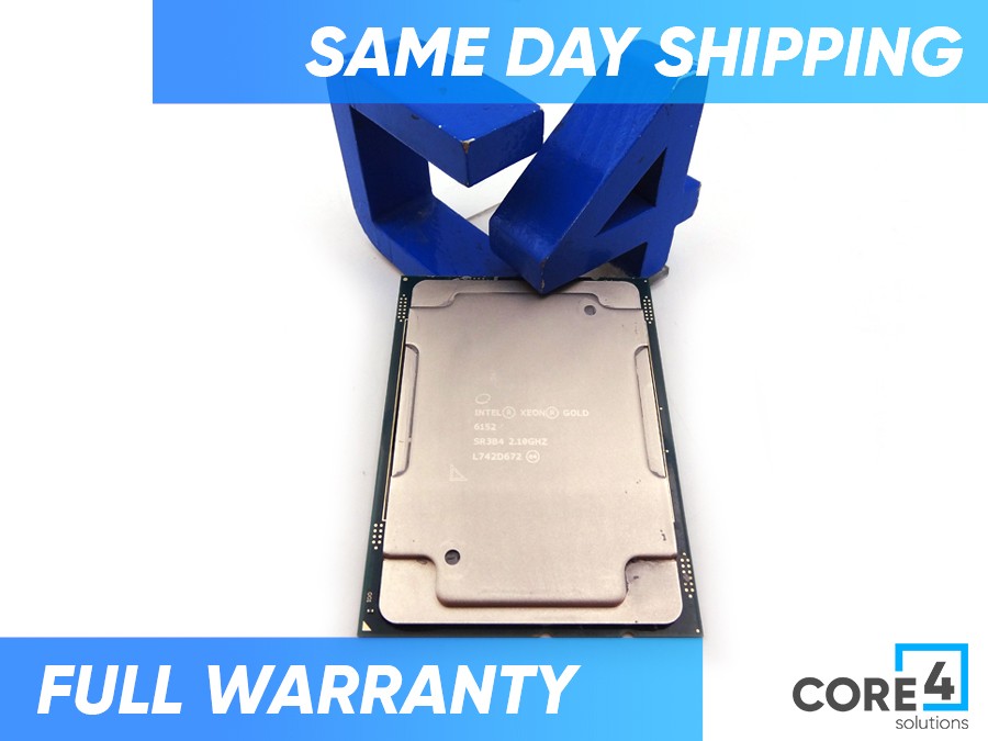 INTEL SR3B4 GOLD 6152 2.1GHZ 22-CORE CPU
