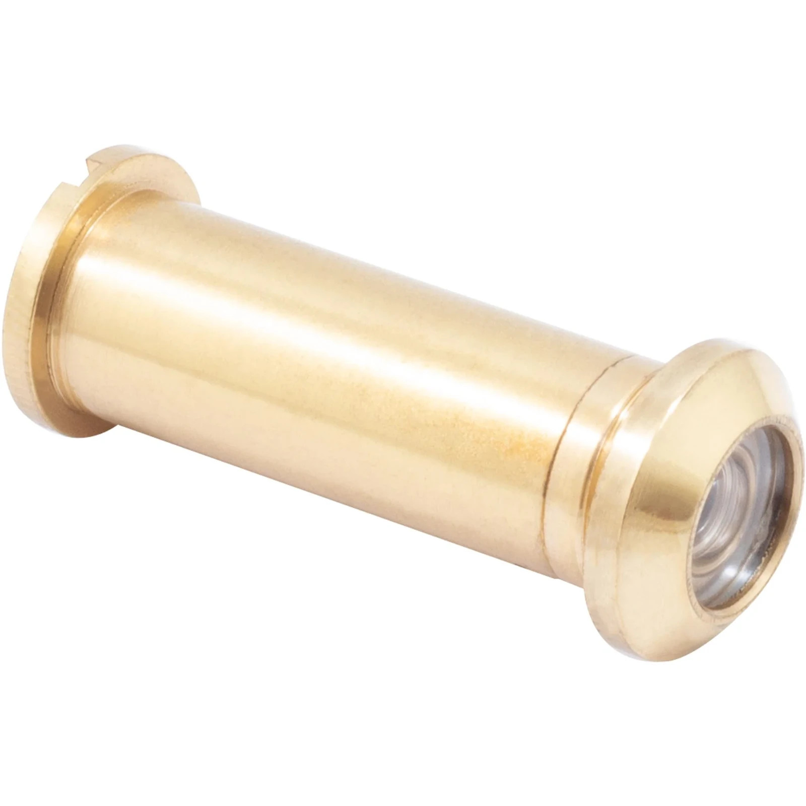 Solid Brass Door Viewer - Premium Brass Finish 160 Degree For 1 3/8 - 2 '' Door