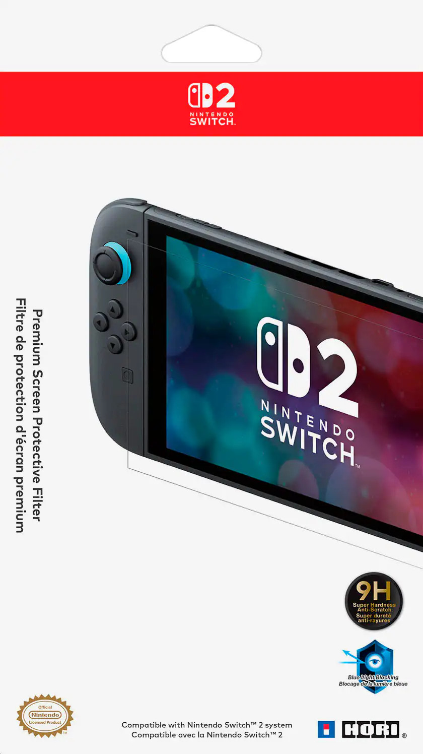 Hori - Premium Screen Protective Filter for Nintendo Switch 2