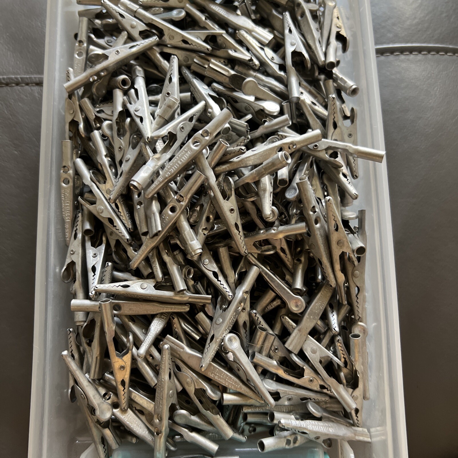Lot of 50: Mueller 60 series zinc alligator clips