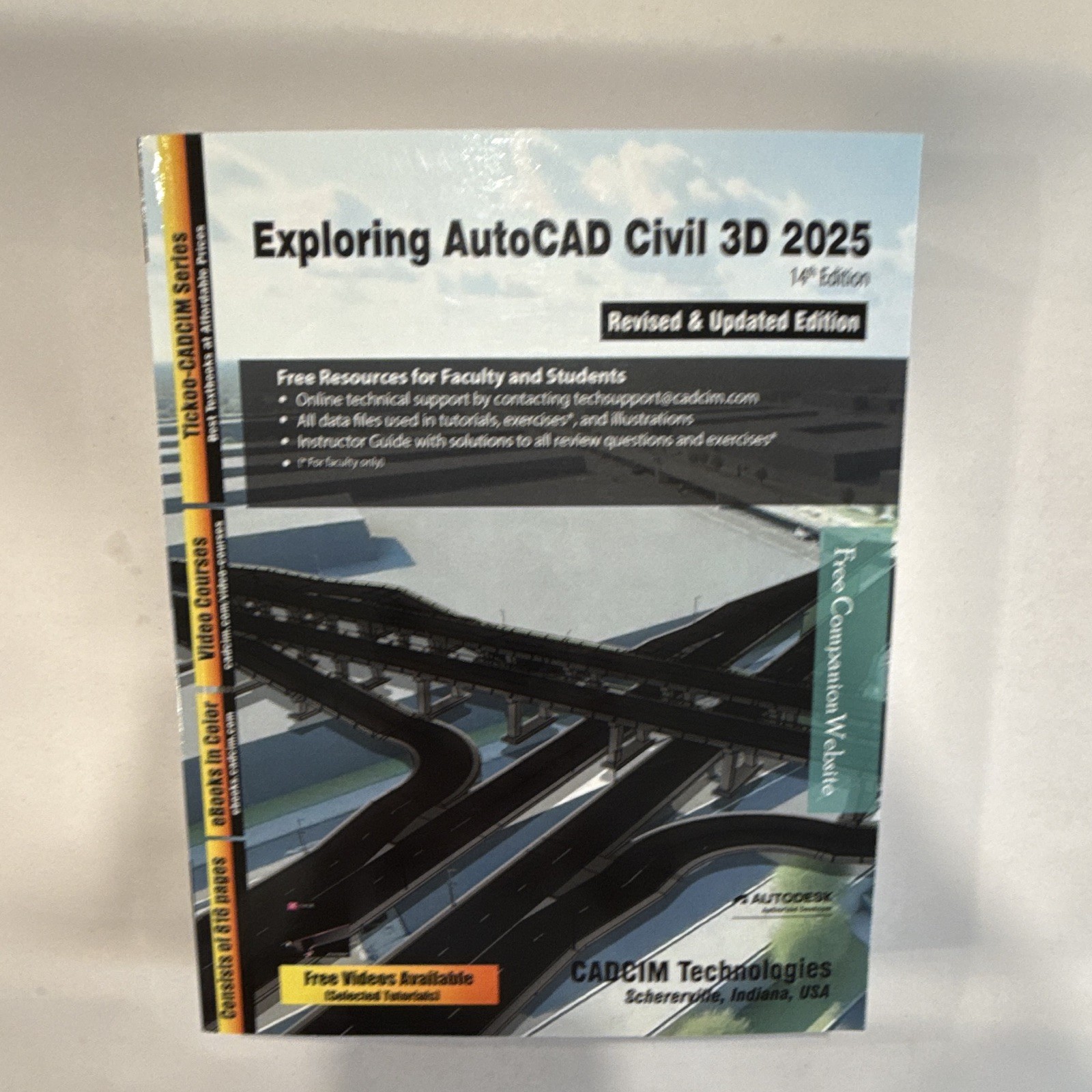 Exploring AutoCAD Civil 3D 2025 14th Rev & Updated PB Sham Tickoo CADCIM