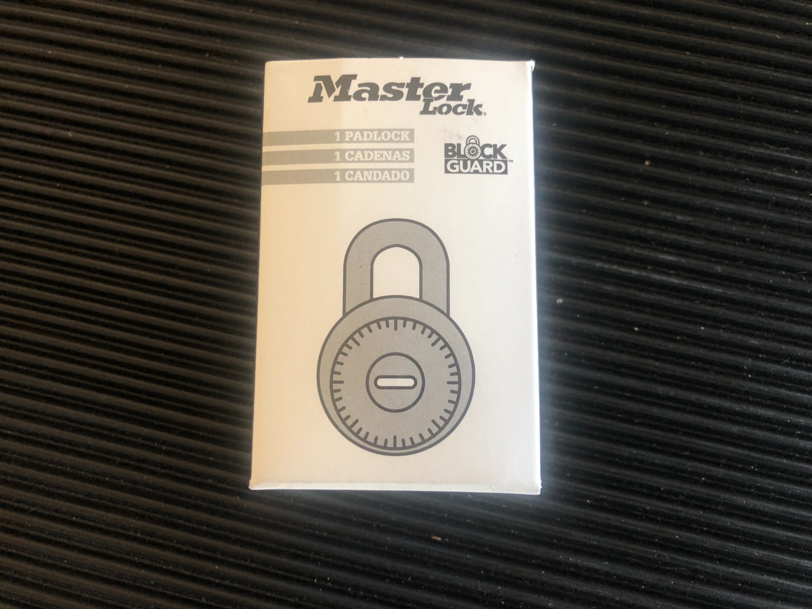 Master Lock 1525Blu Combination Padlock - New in Box