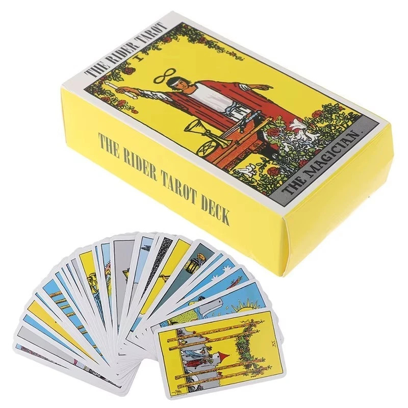 The Rider-Waite Tarot Deck with Guide book by Arthur Edward Waite 78 Cards**