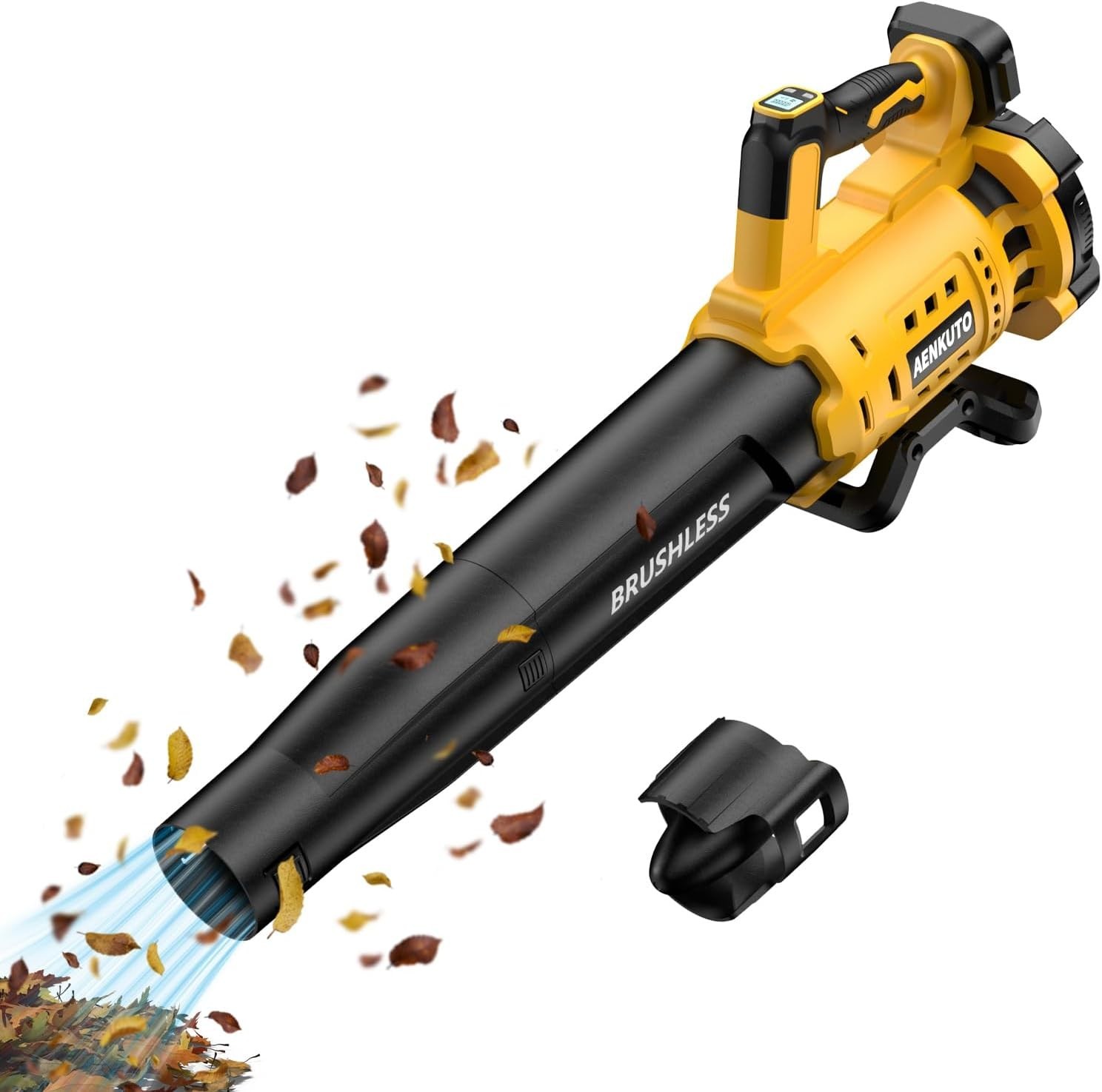 Cordless Leaf Blower for DEWALT 20V MAX Battery, 480 CFM / 130 MPH Brushless Dus
