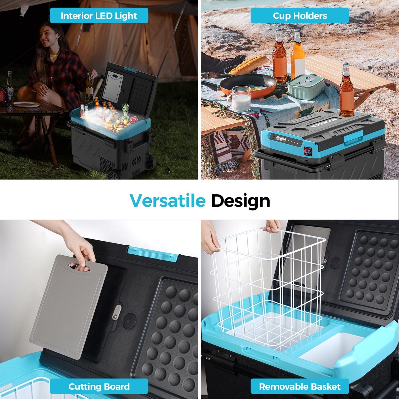 Renogy 53 Quart (50L) Portable Refrigerator Off-Grid
