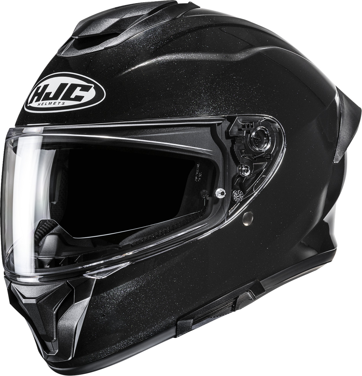 HJC C71 Helmet - Solid - Black - 2XL FP69NUS8METV