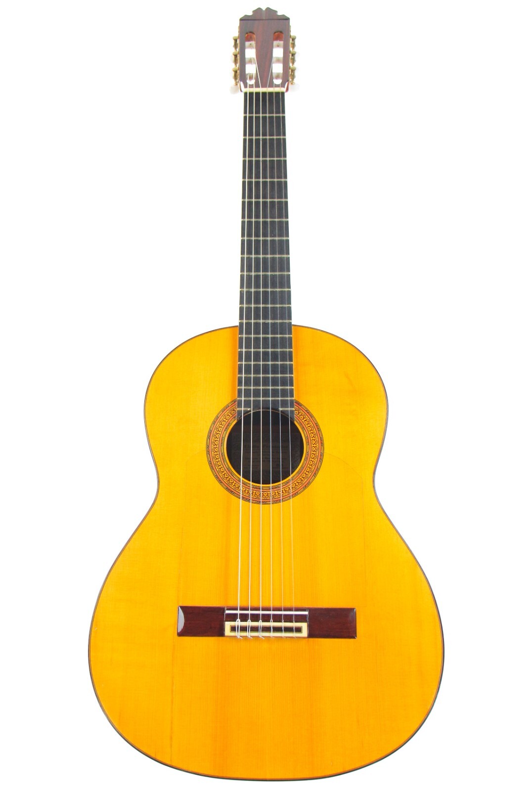 Eladio (Gerundino) Fernandez flamenco guitar 1989 - loud and deep sound + video