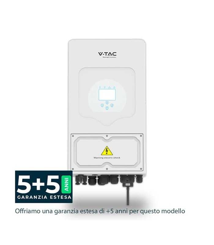 6kW Single Phase IP65 Hybrid Inverter with LCD Touch Display for Photovoltaic System