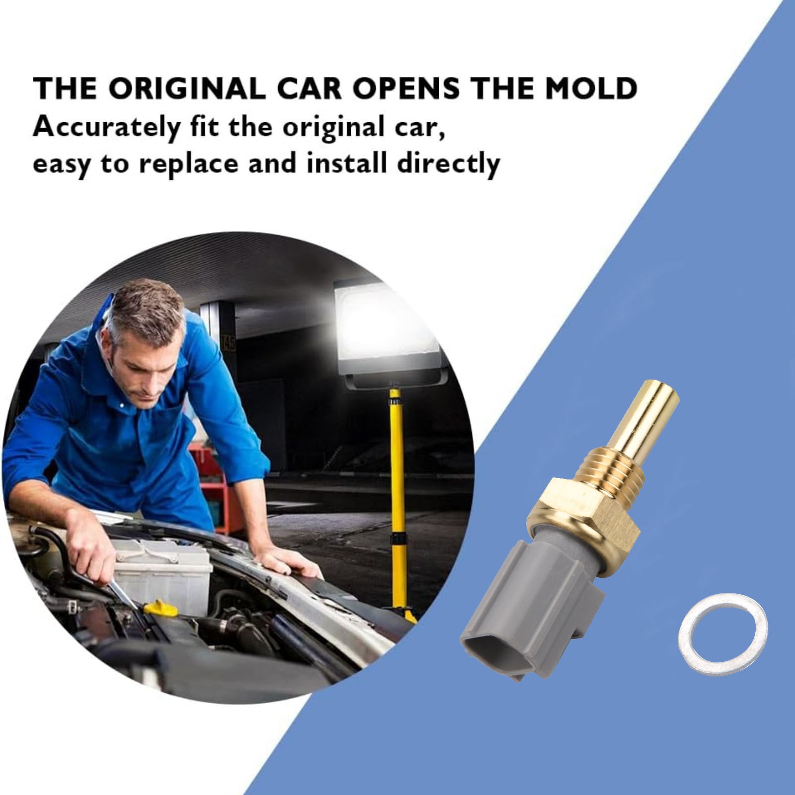Engine Temperature Sensor 89422-33020 Professional Grade Replacement Durable