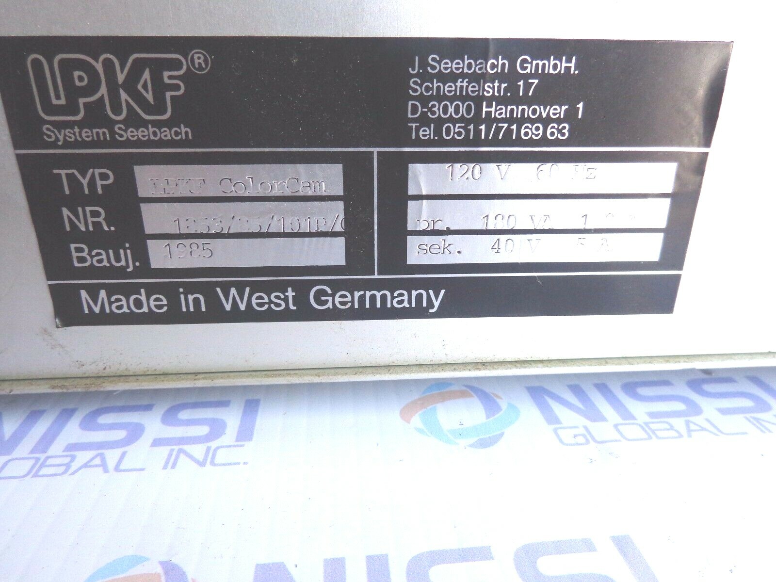 LPKF Typ DSG-101P System Seebach LPKF Colorcam