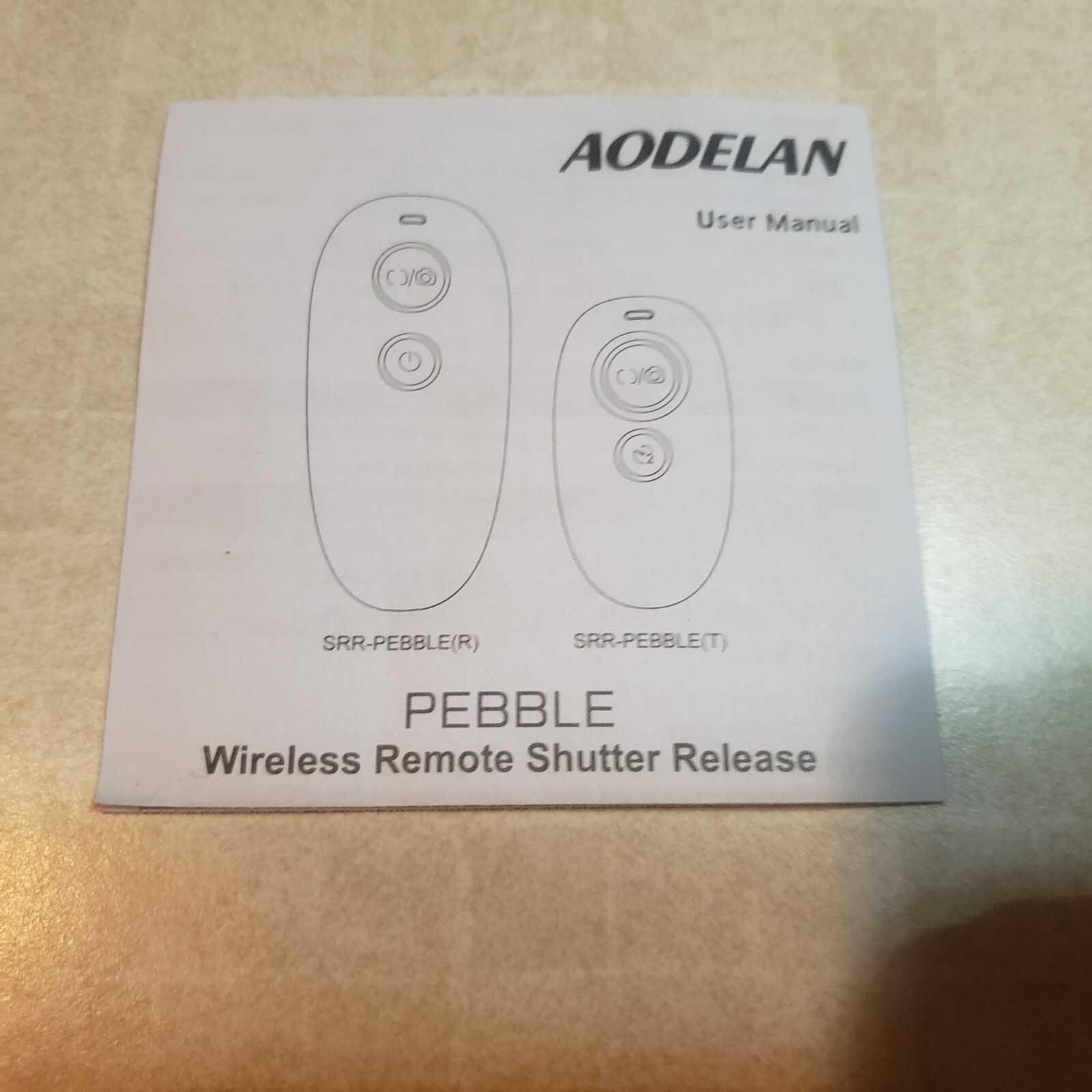 AODELAN Pebble Wireless Remote Shutter Release