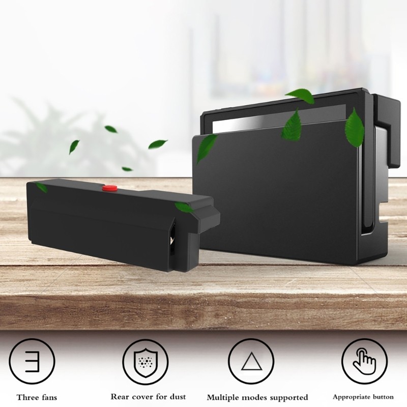 Portable USB Powered Cooling Base Stand 2 in 1 Holder Bracket for Host
