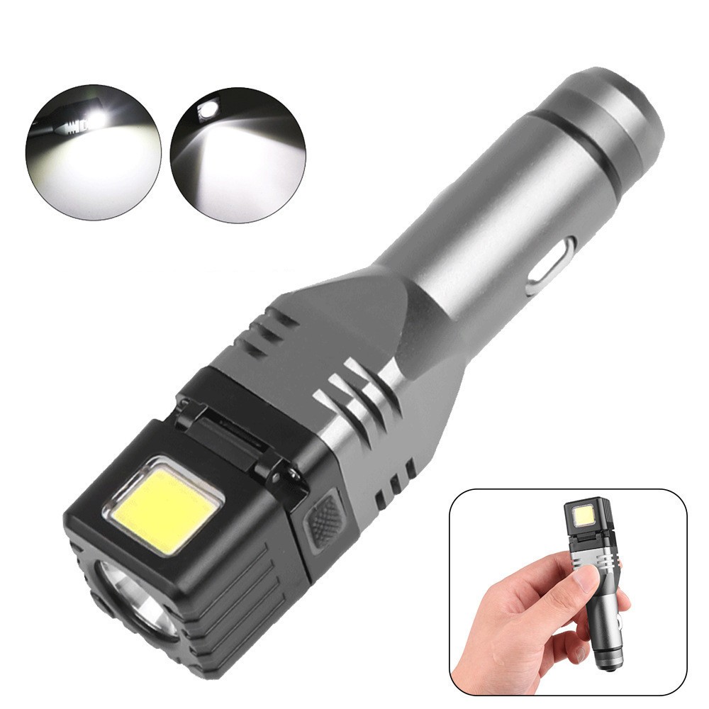 12V XPG LED Car Cigarette Lighter Flashlight Rechargeable Mini Torch Light