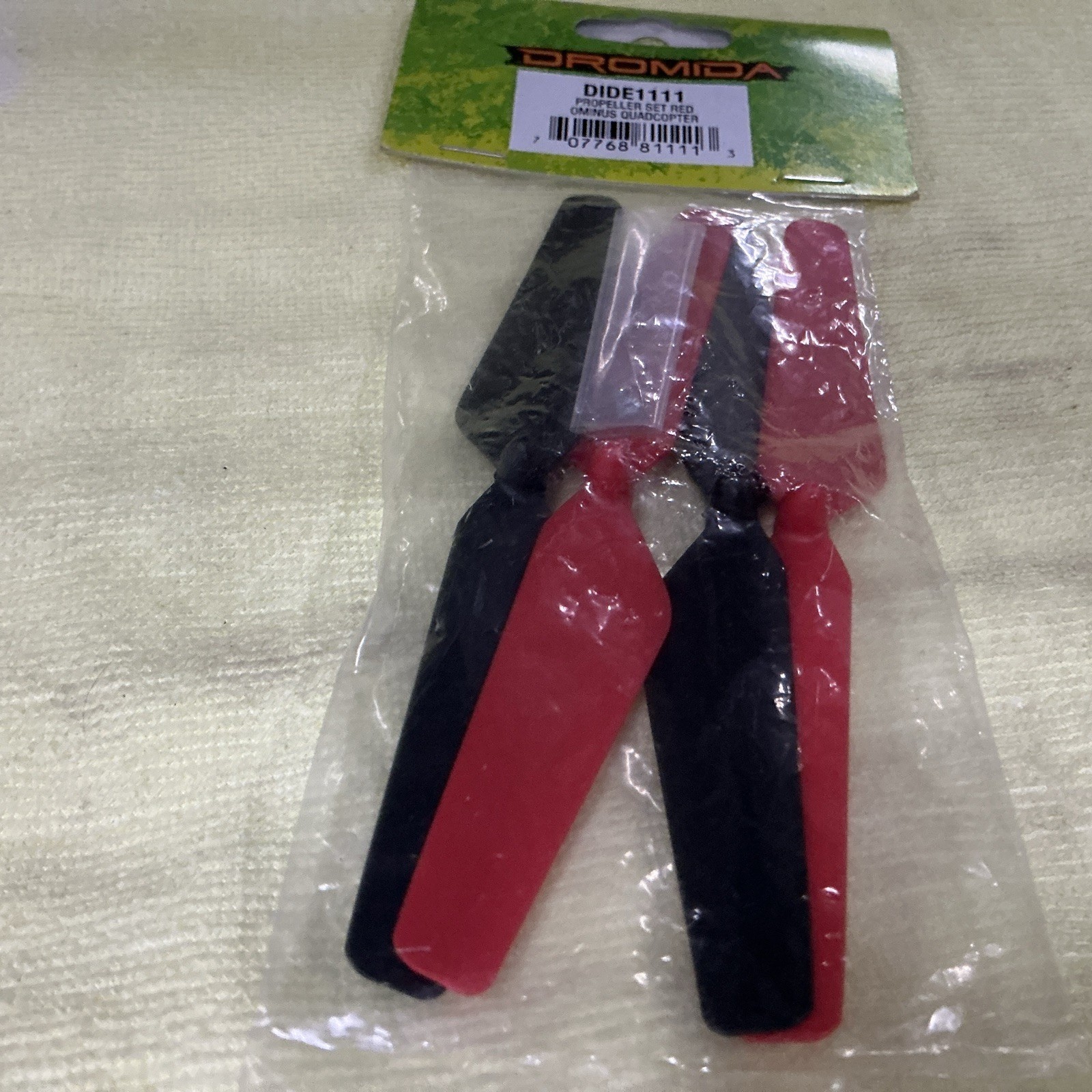 Dromida Ominus Drone Quadcopter 5.5" Red/Black Propeller Set DIDE1111
