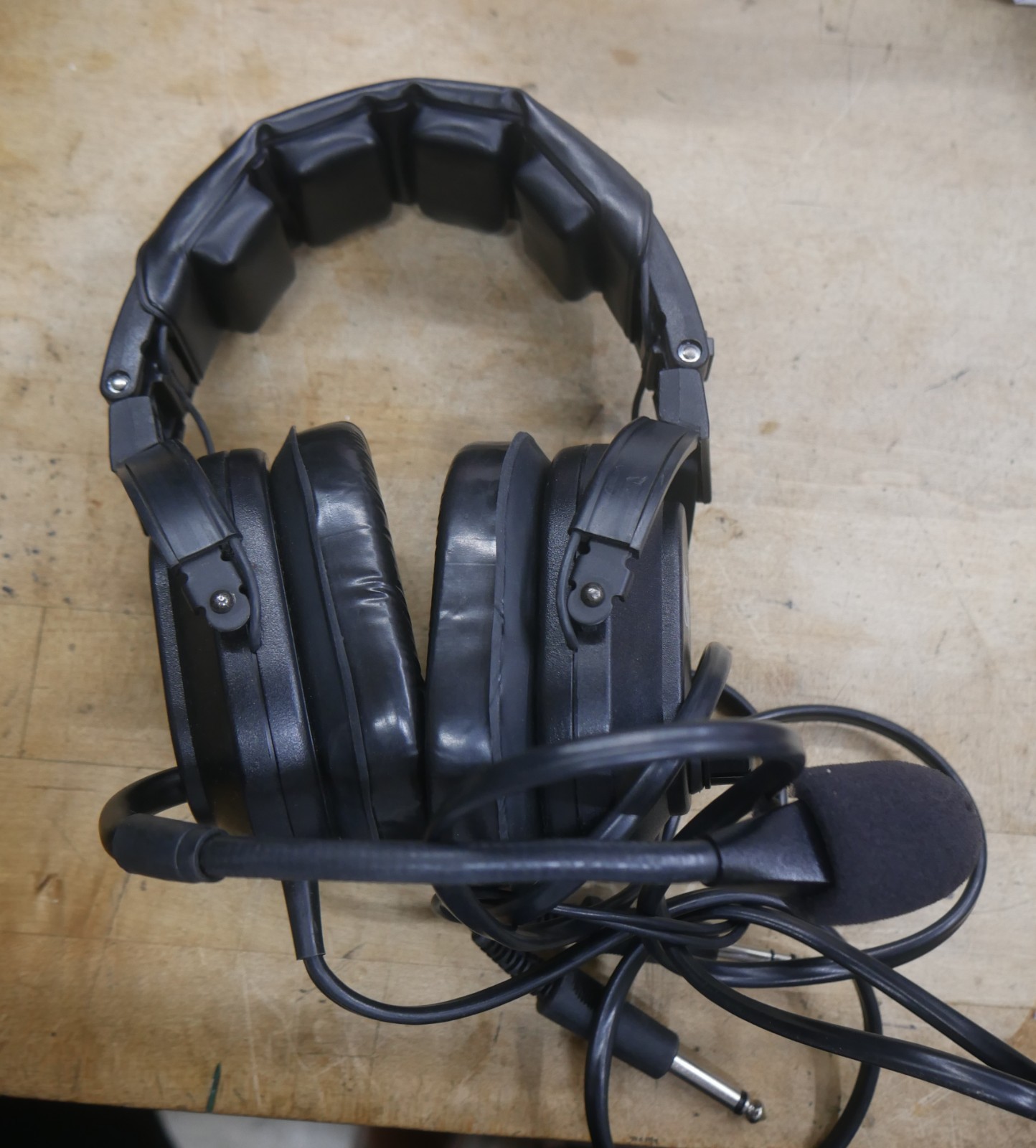 TELEX ECHELON 20 Dual Plug Headset Airplane  Aviation AIRCRAFT PILOT Headphones