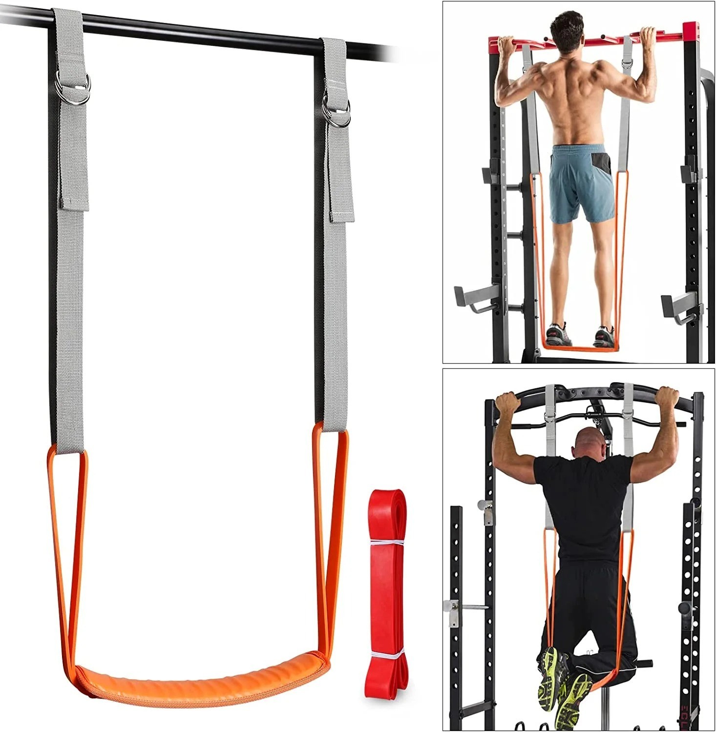 Klimmzug Hilfe Bänder-Set Widerstandsband für Klimmzughilfe Pull Up Assistance