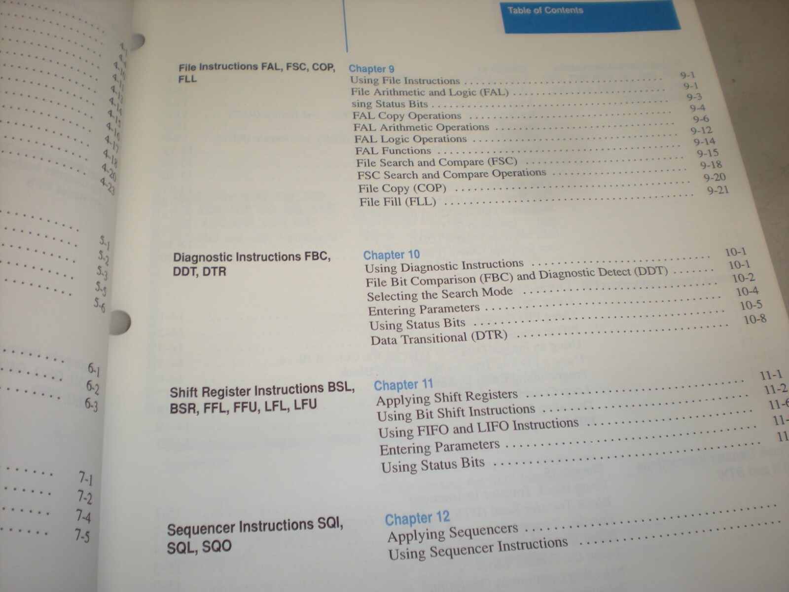 Allen Bradley PLC-5 Controllers (955109-76) & Programming (955109-61) Manuals