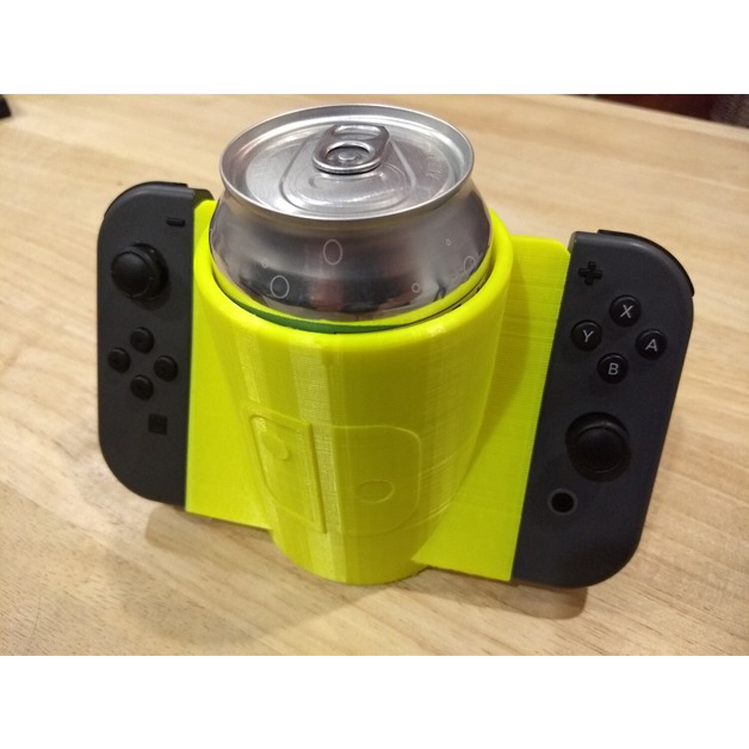 Nintendo Switch Joy-Con Drink Holder Grip Mount Cup Can Accessory White Elephant