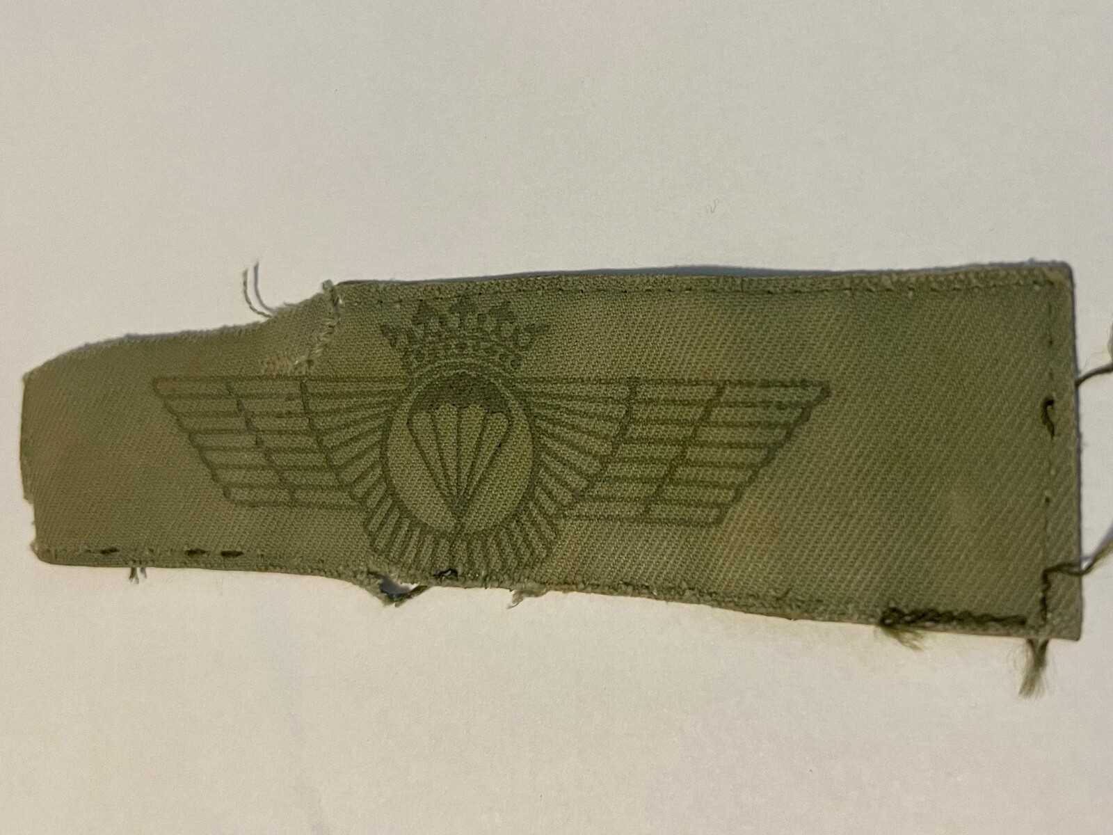 Paratrooper Wings Spanish Subdued Patch