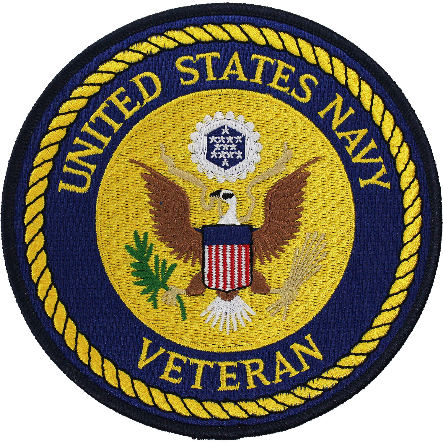 U.S. Navy Veteran Patch ( 5" ) P3243