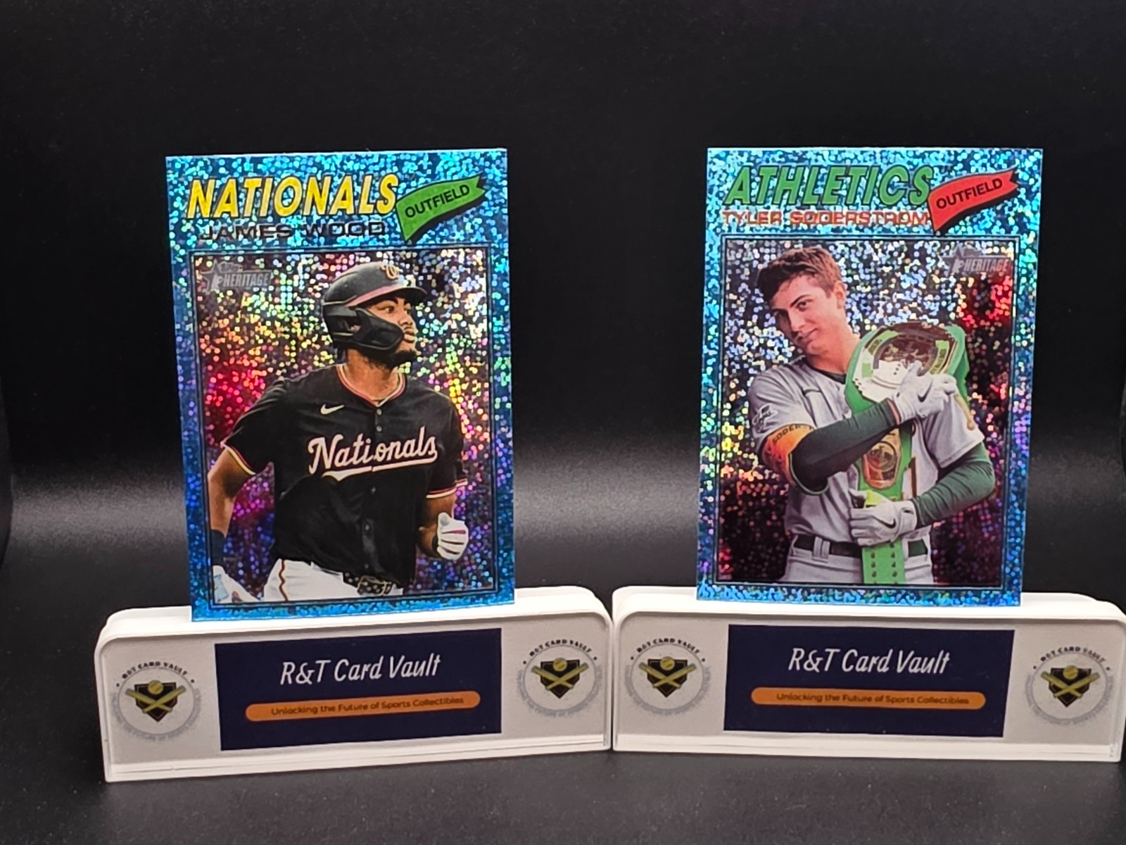 2026 Topps Heritage Baseball Blue Sparkle - Complete Your Set You Pick # 1-400