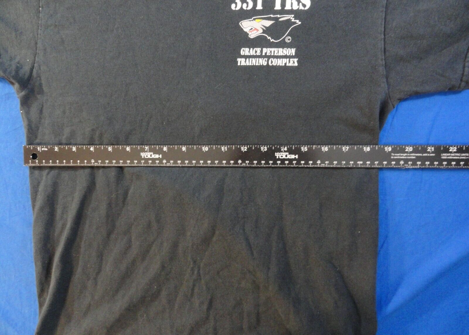 DISCONTINUED 331st TRS WOLFPACK GRACE PETERSON TRAINING COMPLEX SHIRT MEDIUM