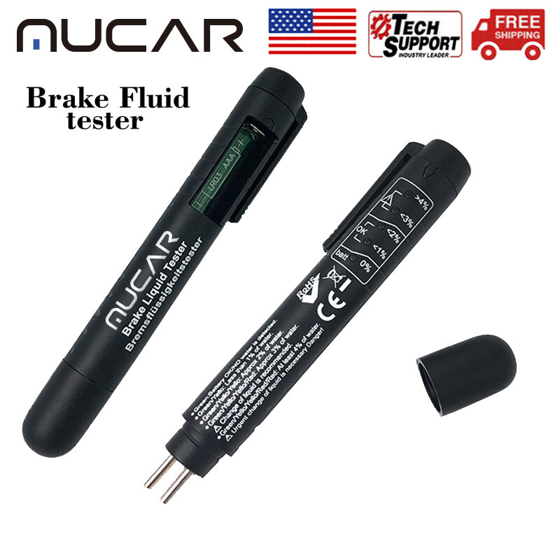For DOT3 DOT4 Auto Brake Fluid Liquid Oil Moisture Tester Pen Car Testing Tool