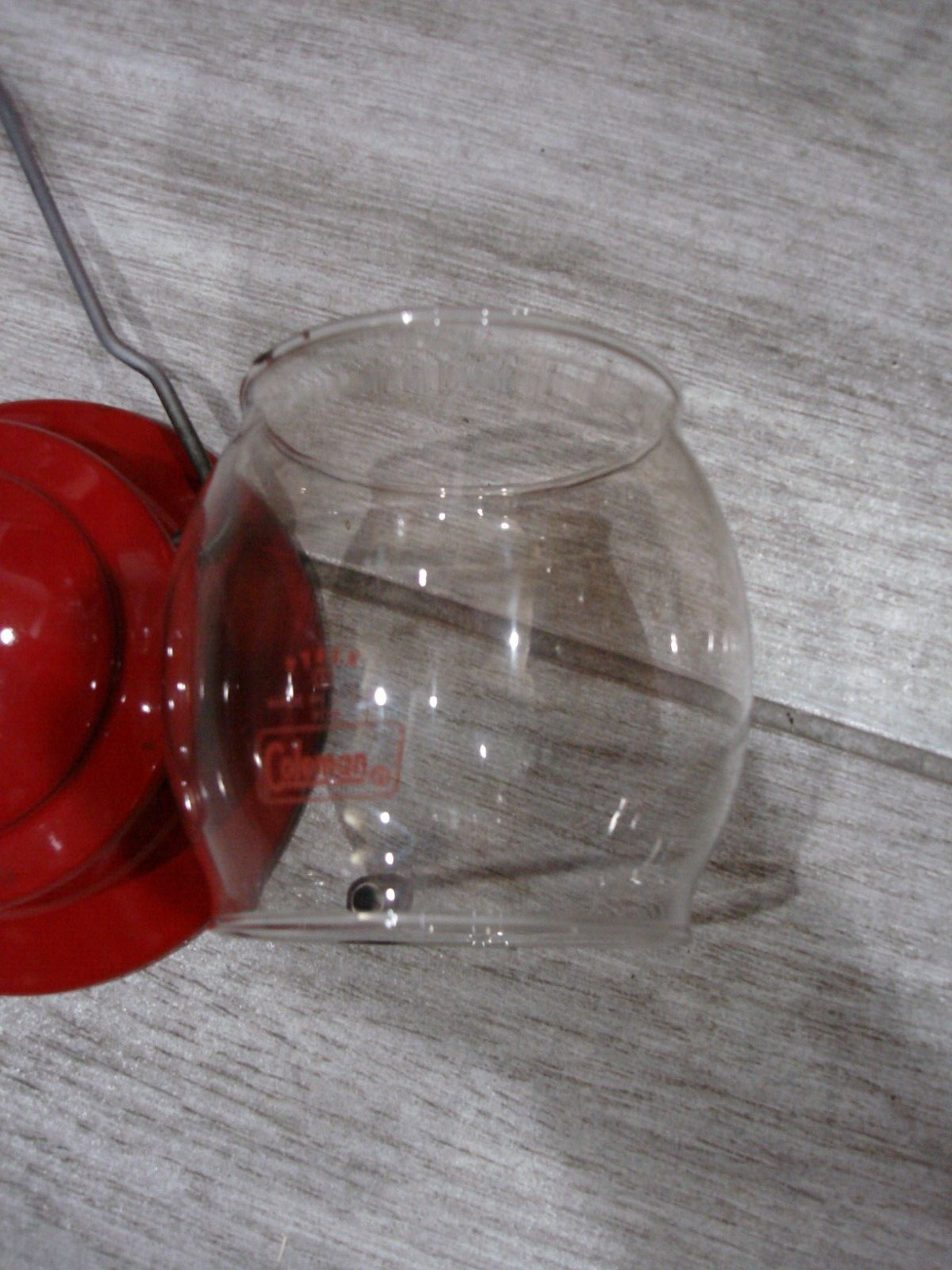 NICE 1966 11/66 RED COLEMAN 200A SINGLE MANTLE LANTERN