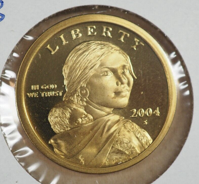 2004 S SACAGAWEA GEM PROOF DOLLAR COIN