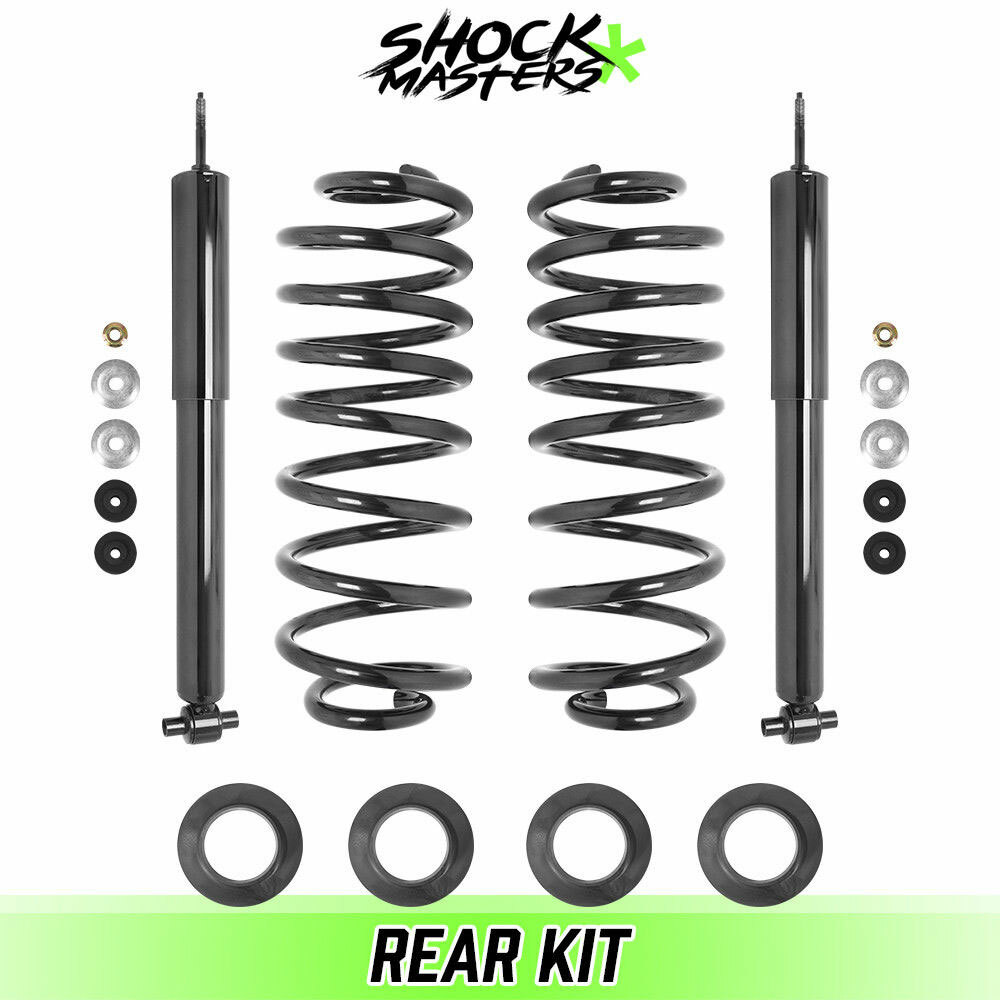 Rear Air to Coil Spring Suspension Conversion Kit for 2003-2011 Lincoln Town Car