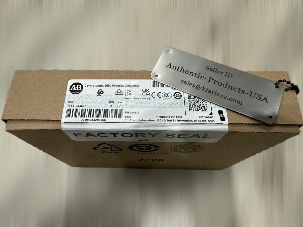2025 NEW Sealed  Allen Bradley 1756-L83EP Ser B  ControlLogix 5580