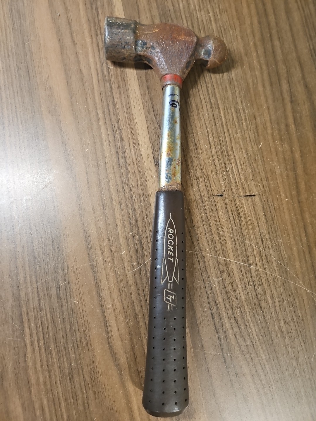 True Temper USA Rocket Ball Peen Hammer A224 Pat 24oz "Jet Rocket"