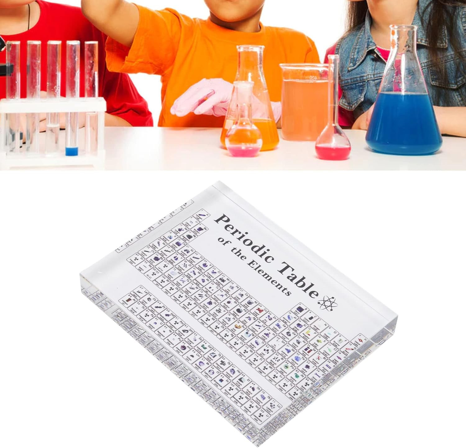 1PCS Periodic Table, Periodic Table of Elements, Acrylic for Teaching Display De