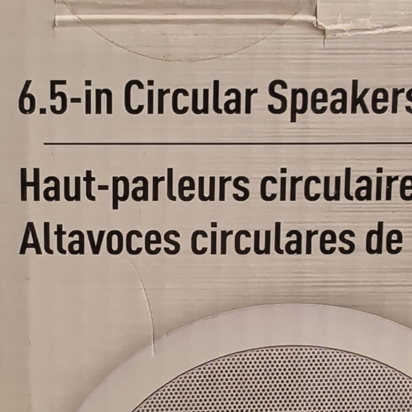Legrand 36476402 In-wall Speakers 6.5 Inch Two-way 100 W Base+Mylar Tweeter NEW