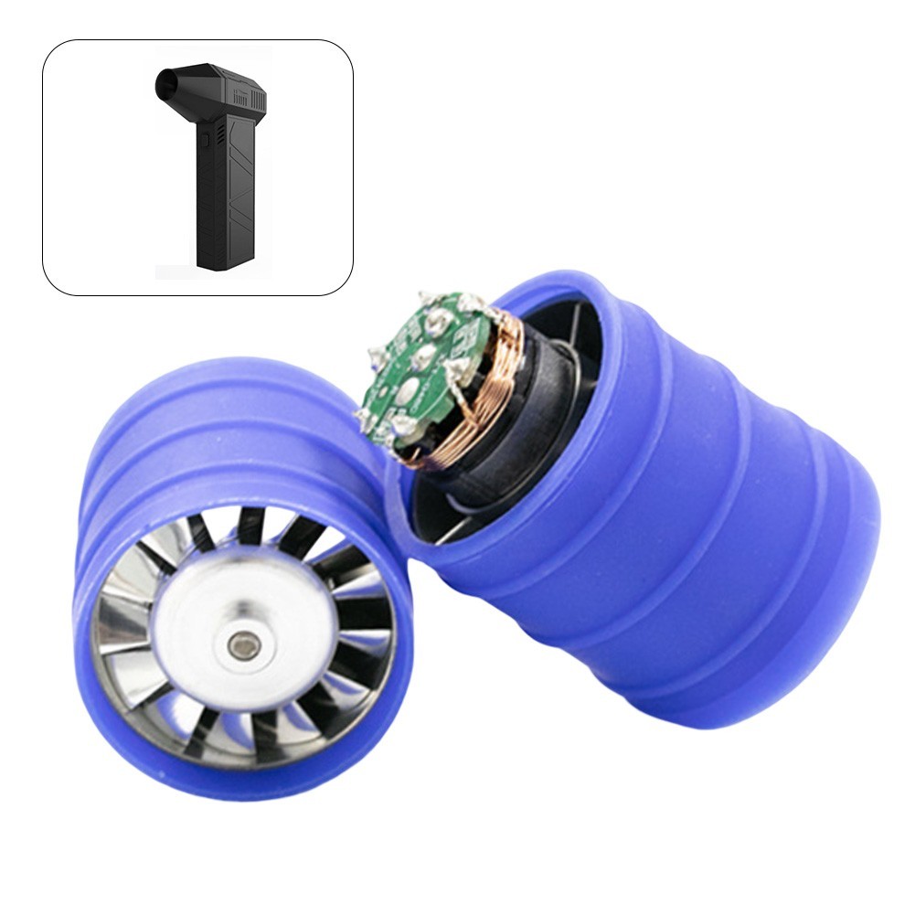 Low Voltage Brushless Turbofan Motor for Effective Cooling in Small Spaces