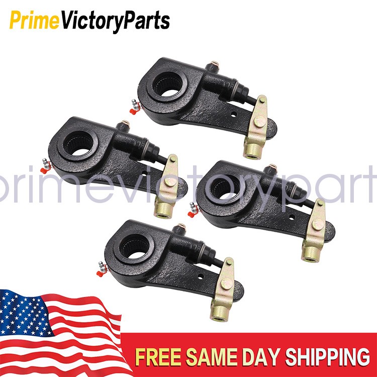 NEW 4x Auto Slack Adjuster 28 Spline 5.5" FOR Meritor R801073 E11401 801073 US