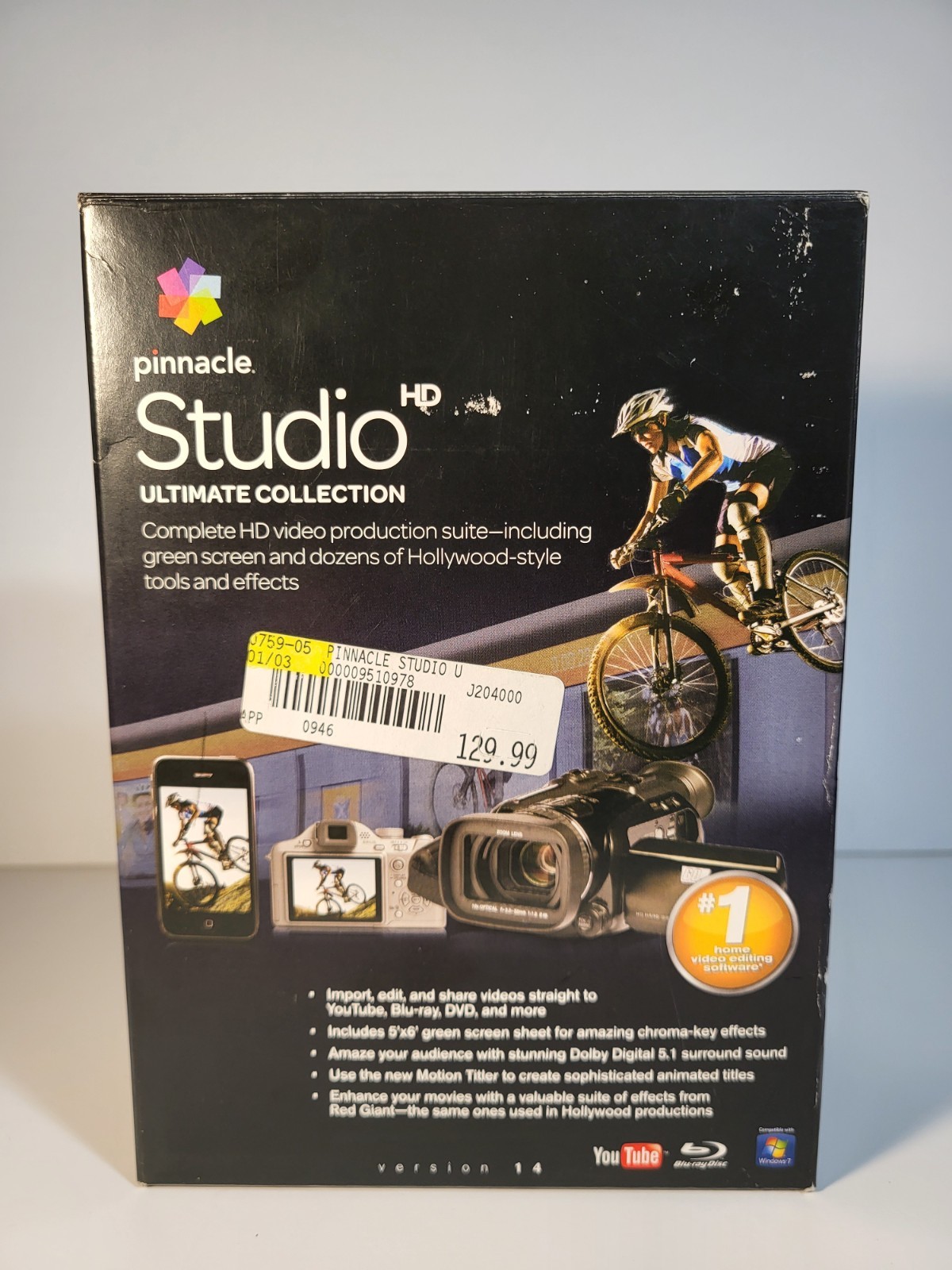 Pinnacle Studio HD Ultimate Collection Version 14 For Windows PC - Open Box