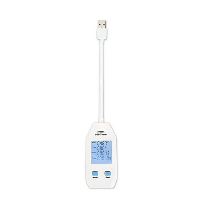 UT658DUAL Power Capacity Volt Amp Energy Detector Meter Digital USB Tester