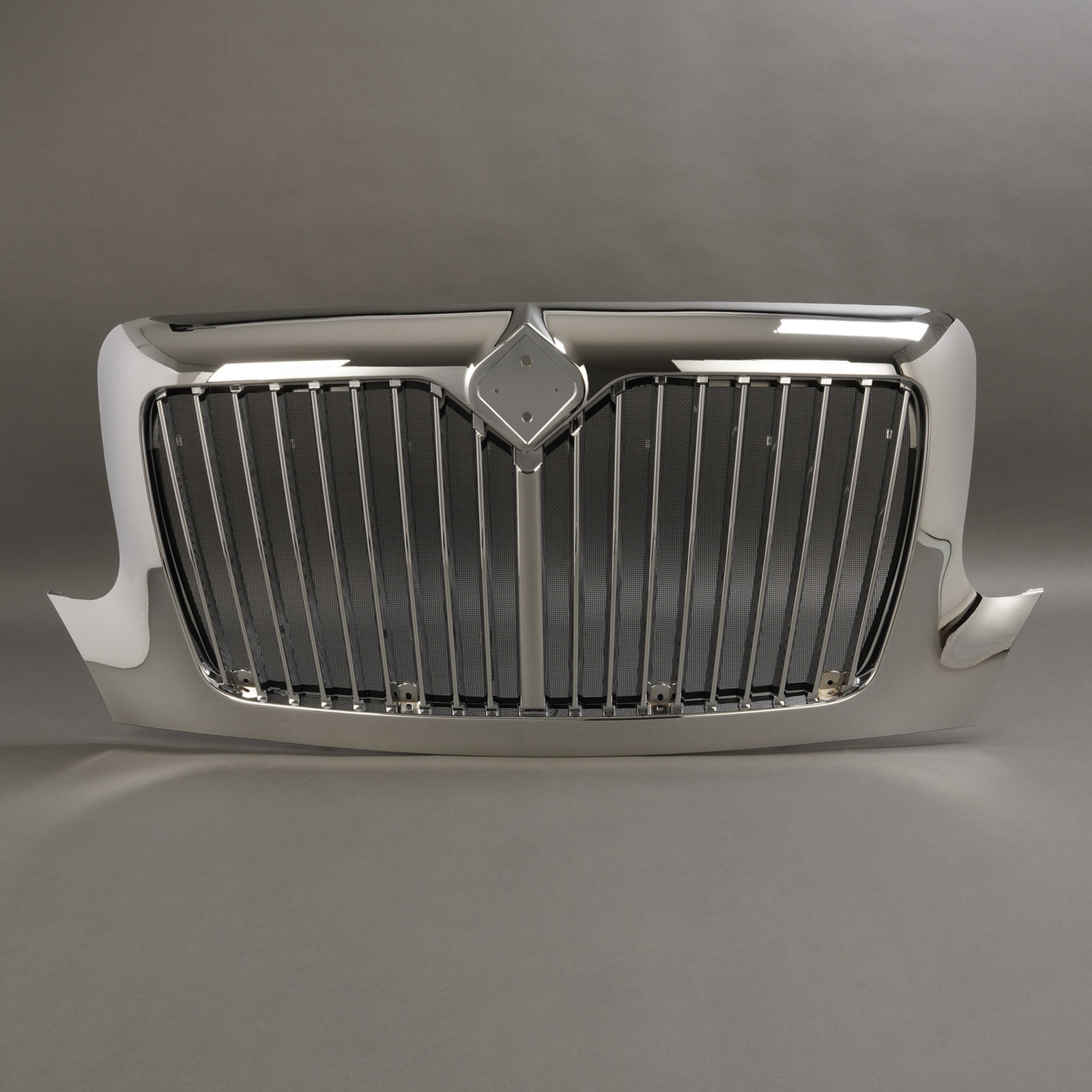 For 2002-2019 International Harvester 4100 4200 4300 Chrome Grille w/Bug Screen