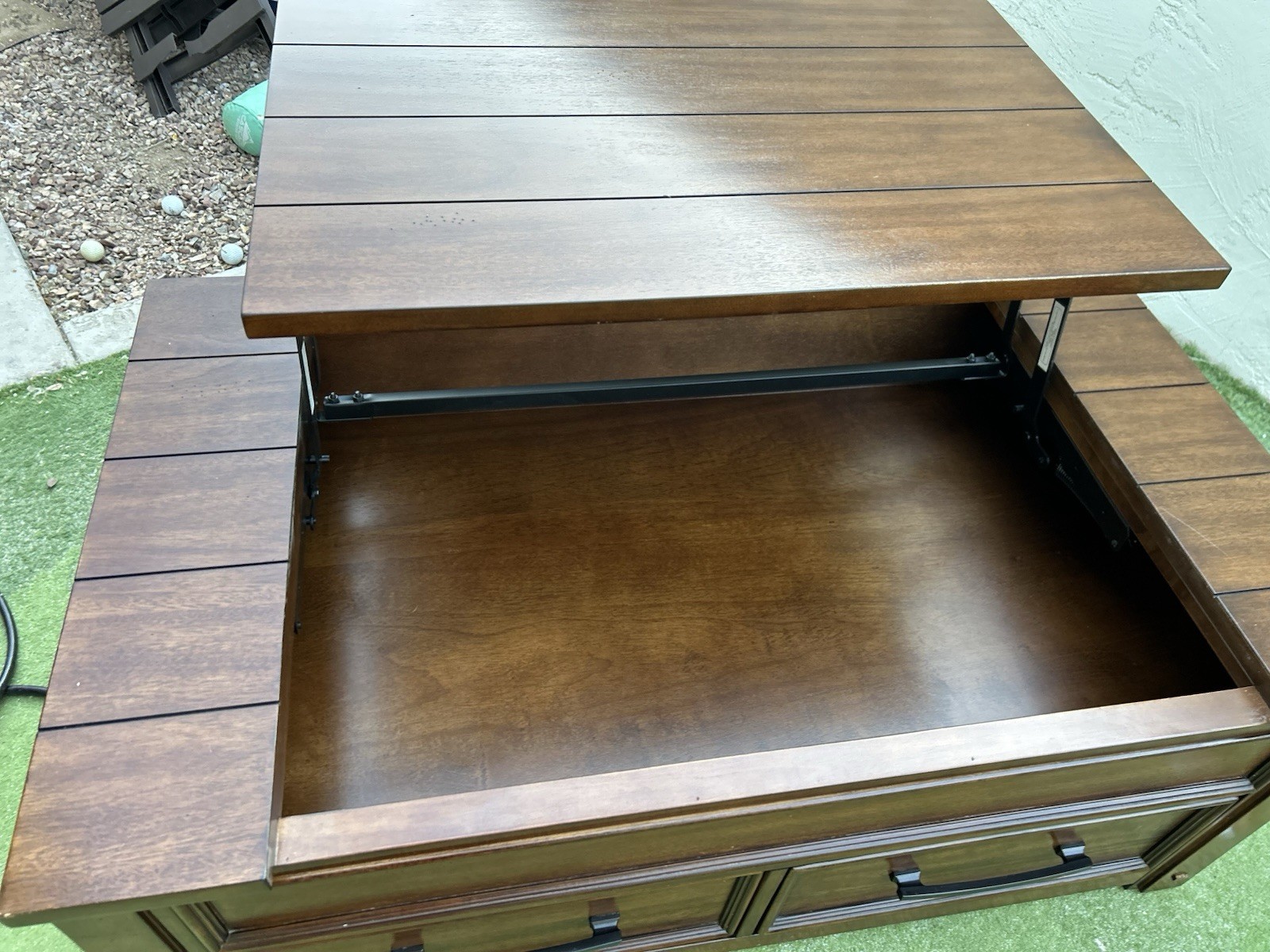 Beautiful wood Chest/table/desk